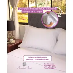 AMADEUS HOME - Juego de Sábanas Hoteleras Resistentes al Lavado