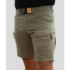 CH CASTRO SPORT - 7008 BERMUDA PAPER TOUCH CARGO MILITAR 100% ALGODÓN RÍGIDO HOMBRE