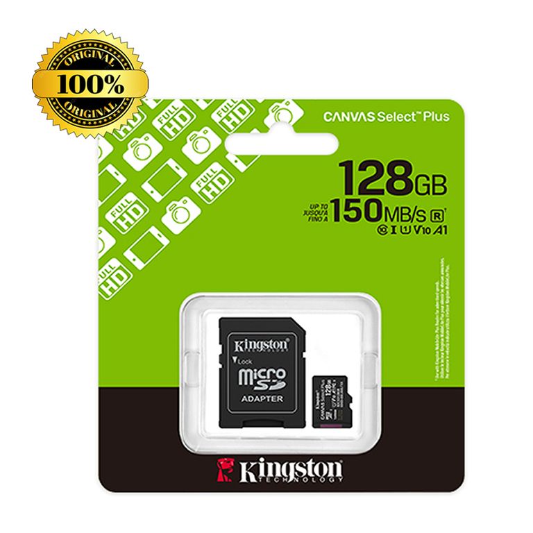 Memoria micro sd 128gb canva select plus Gen3 150MBs
