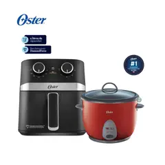 OSTER - Combo Freidora 4l Manual CKSTAF401MDF +Arrocera 1.8 L