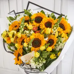 GENERICO - Ramo Maxi Girasoles - Florelima Atelier