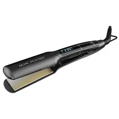 GAMA - Planchita De Pelo X-wide Titanio Negro