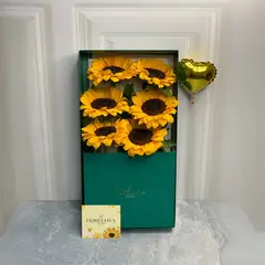 GENERICO - Caja de 6 Girasoles - Florelima Atelier