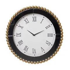 PANORAMA HOGAR - Reloj De Pared Redondo Con Marco Decorativo 50Cm