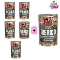 GENERICO - Belcando latas de 400gr sabor Iberico PACK 5+1
