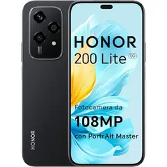 HONOR - Celular 200 Lite 8GB 256GB Negro