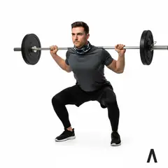 AGO ACTIVEWEAR - Cuello de algodón Navy A