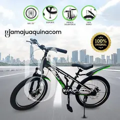 VELOX - Bicicleta Deportiva Aro 20 «SKINY PHILLIPS» Edición Limitada Green