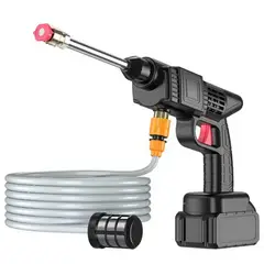 GENERICO - Hidrolavadora 160V Doble Batería Potente Portatil Carro Auto