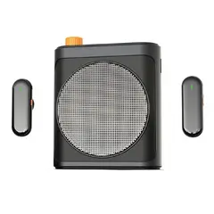 SEISA - Amplificador de Voz Portátil con Micrófonos Inalámbricos - Recargable