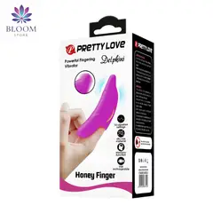 PRETTY LOVE - VIBRADOR DE DEDO DELPIHINI +REGALO
