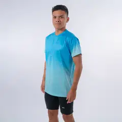 CINCO AM - POLO DE RUNNING DRY FIT BLUE OCEAN