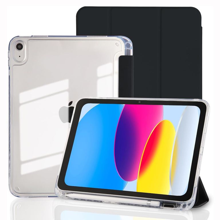 Funda Case Smart para iPad A16 11va 10ma Generación - Negro