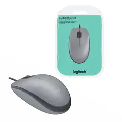 LOGITECH - MOUSE SILENT M110 910-006757 USB SILVER
