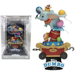 DISNEY CLASICOS - Dumbo elefante volador Estatua diorama Disney Beast Kingdom