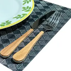 GENERICO - Manteles Individuales para mesa Aura Set 6 Piezas Aura