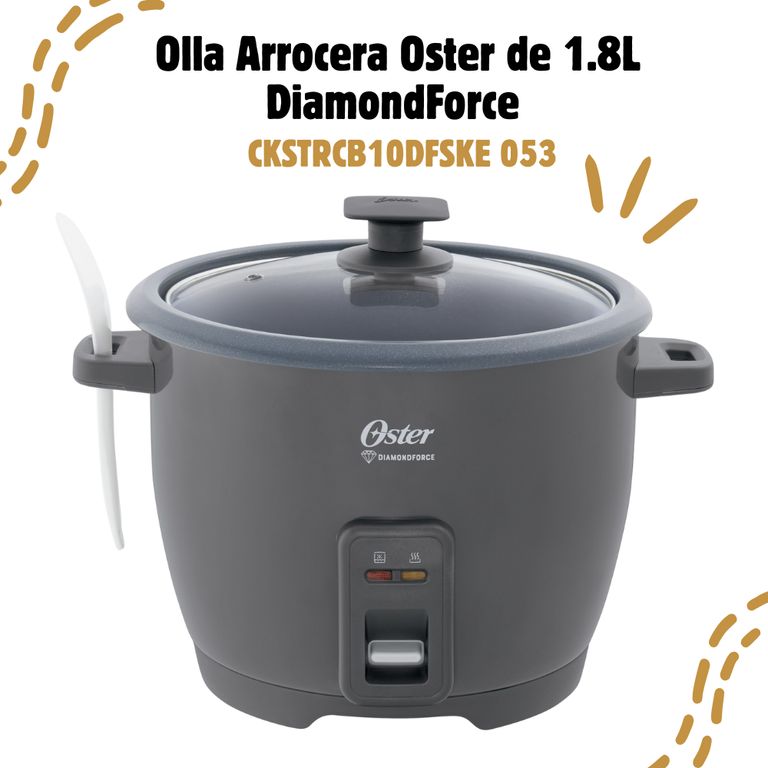 Olla Arrocera de 10 tazas DiamondForce - CKSTRCB10DFBLK 053