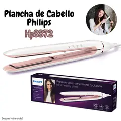 PHILIPS - Plancha de Cabello StraightCare HP8372