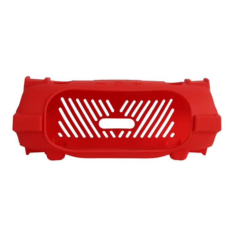 Funda Protectora de Silicona para el parlante Jbl Charge 6 - Rojo