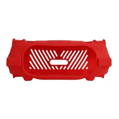 GENERICO - Funda Protectora de Silicona para el parlante Jbl Charge 6 - Rojo