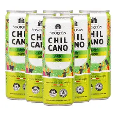 GENERICO - Pack X 6 Rtd By Portón Chilcano Limón De 355ml