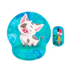 XTECH - MOUSE AND MOUSE PAD KIT 24 GHZ 3 BOTONES PN XTM-DKT4MO