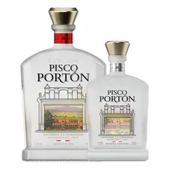 GENERICO - Combo Pisco Portón Queb 750ml + Pisco Portón Achol 375ml
