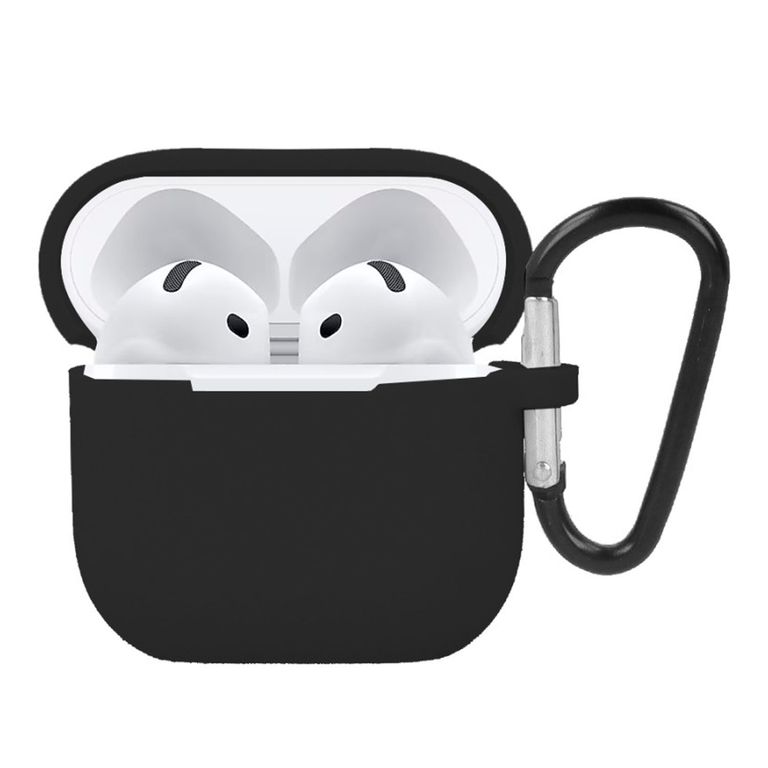 Case de Silicona para Airpods 4 Negro