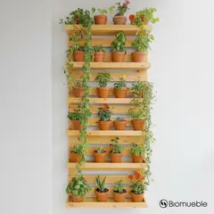 GENERICO - Jardinera Vertical Éden de Madera Reciclada de Palets