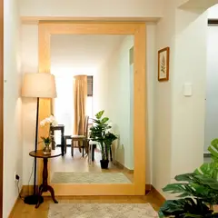 GENERICO - Espejo Gigante Luccio Plus Madera de Palets Reciclados