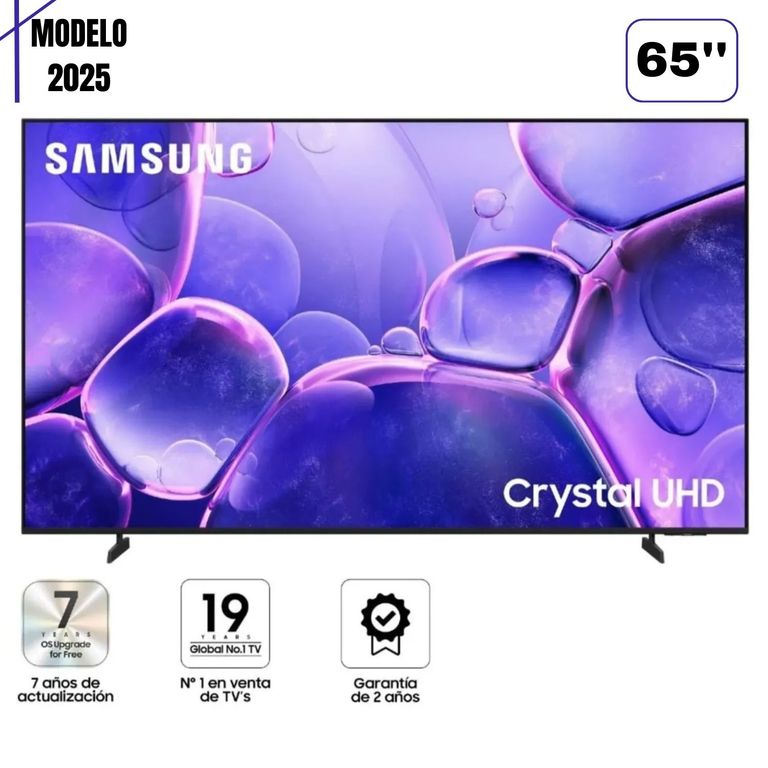 TELEVISOR 65'' UN65U8000F CRYSTAL UHD SMART TV 2025