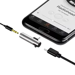OEM - Adaptador de Audio y carga 2 en 1 Lightning a Jack 3.5mm