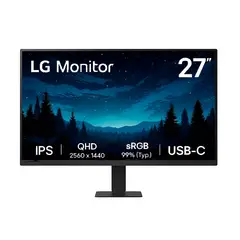 LG - Monitor 27U631A-B 27 QHD IPS 100Hz HDR10 con USB-C 15W y HDMI