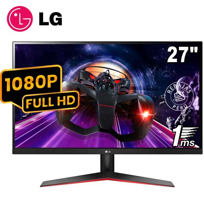 Monitor 27MP60G-B 27 Full HD IPS con AMD FreeSync y MBR 1ms