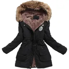 ARMY COLLECTION - Casaca Abrigo para Mujer Moda Coreana Parka