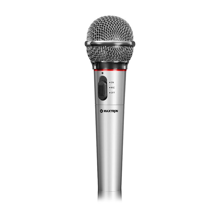 Microfono INALAMBRICO + Cable Para Karaoke en casa 2 en 1 -