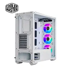 COOLER MASTER - CASE PC TD500 Mesh V2 Blanco - Mejor Ventilación y Dise