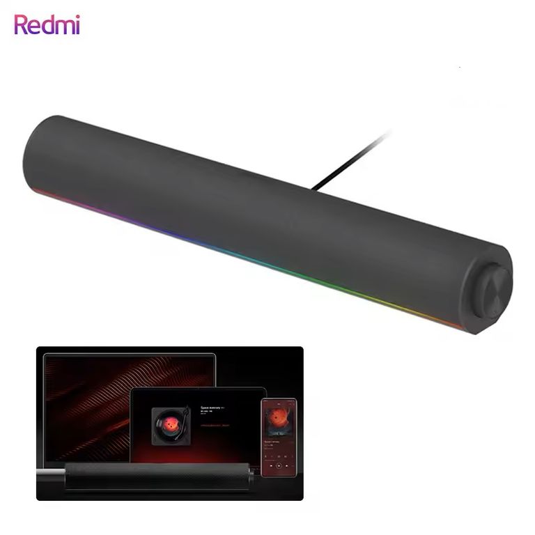 Altavoz para Computadora luz LED RGB Gamer