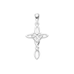 SANTORAL - Dije Cruz Corazón - Plata