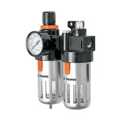 TRUPER - Filtro y regulador de aire con módulo de lubricación.