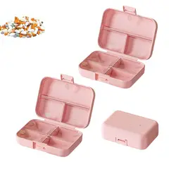 GENERICO - Pastillero Semanal Portatil x 2unds Pastillero Pill Box