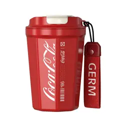GERM - Termo Rombo Coca Cola Rojo 390ml Acero Inoxidable
