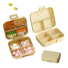 GENERICO - Pastillero Semanal Portatil x 2unds Pastillero Pill Box