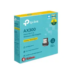 TP LINK - ADAPTADOR USB WIFI TP-LINK ARCHER TX1U NANO AX300