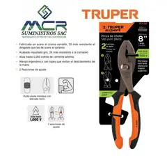 TRUPER - ALICATE AISLADO 1000V CORTE DIAGONAL 7” 18cm