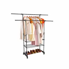 GENERICO - Pack2 Perchero con 3 Niveles de Zapatera Y+Papel de Regalo