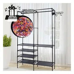 GENERICO - Guardaropa para Dormitorio en Negro Y+Ligas de Regalo