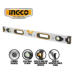 INGCO TOOLS - HSL38100M NIVEL IMANTADO 100CM