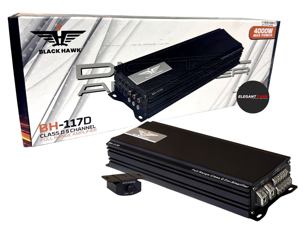 Amplificador Digital Clase D 5 Canales 2400w