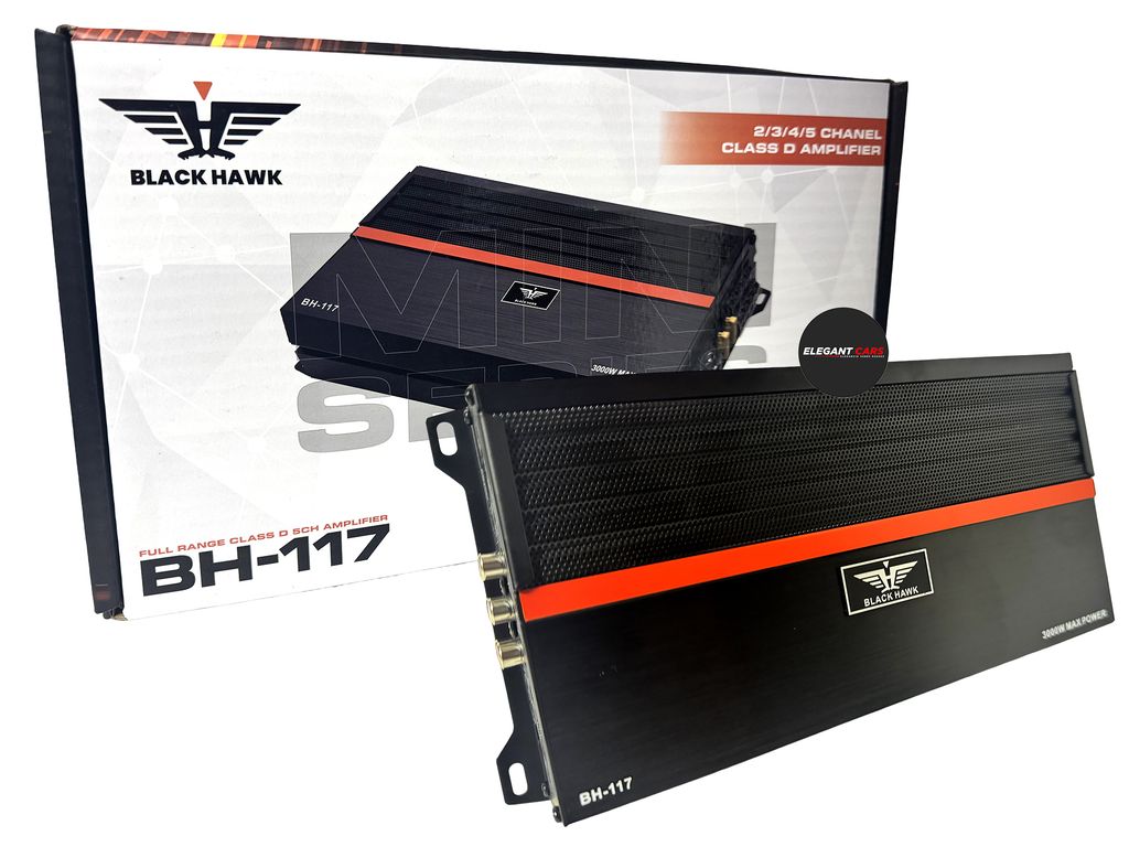 Amplificador Digital Negro Clase D 2400w